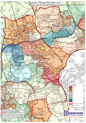 Link to IMD map - Shirebrook & Pleasley