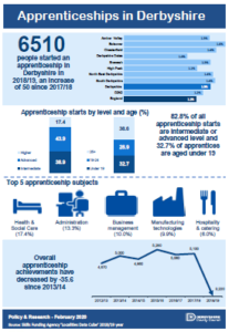 Infographic - Apprenticeships 18/19