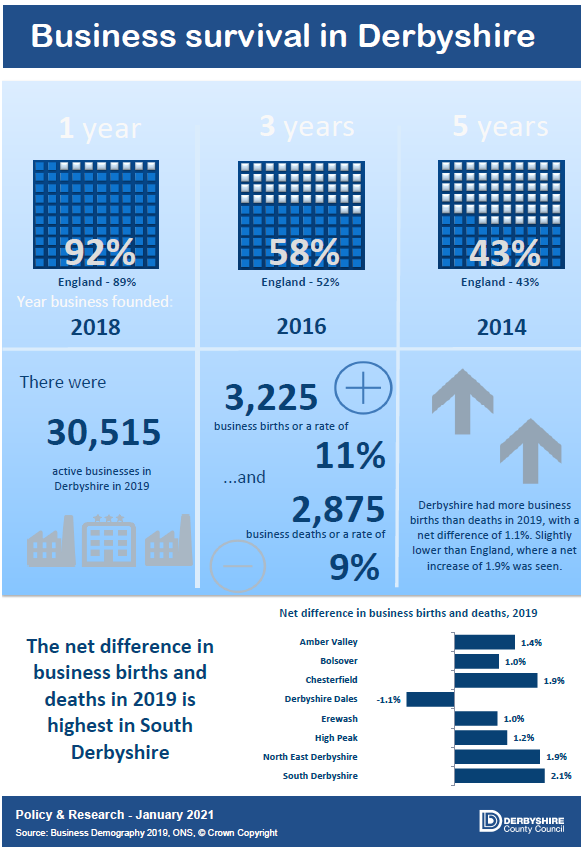 Infographic - Business Demography 2019